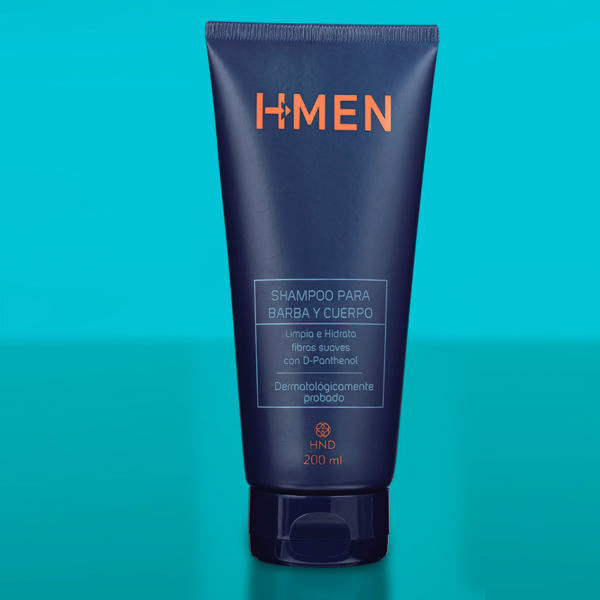 H-MEN Shampoo para Barba  y Cuerpo